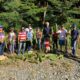 Comunitarios reforestan cuenca del río Bao