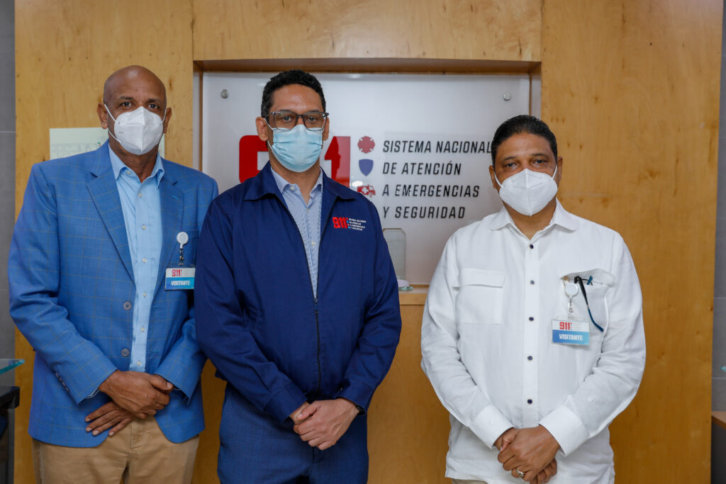Sistema 9-1-1 recibe directivos del COE para fortalecimiento de respuesta ante situaciones de desastres