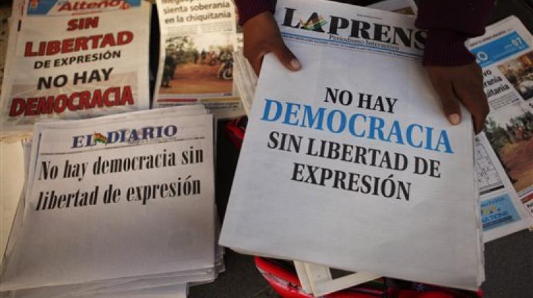 La libertad de prensa es la democracia