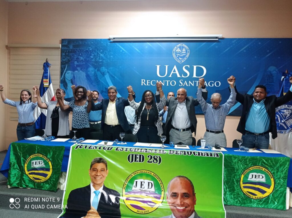 JED 28 Respalda  Juan Arias y Rafael Veras a la Dirección UASD Santiago