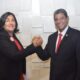 Ana Rojas apoya a Juan Arias a la dirección del Recinto Santiago para ganar en primera vuelta.