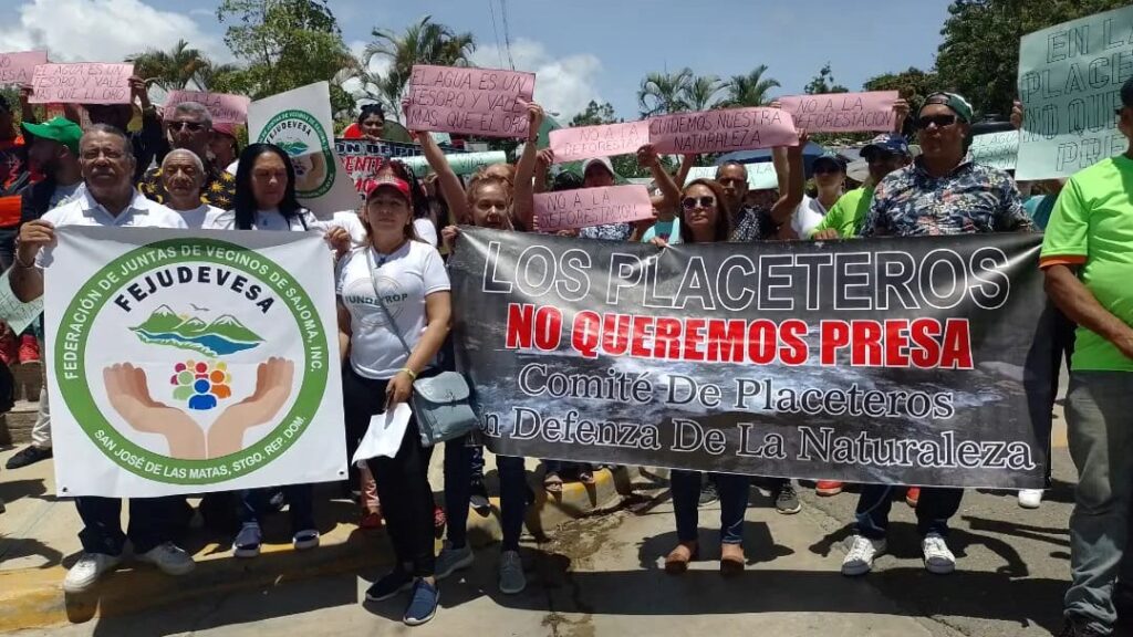 Las Placetas marcha en contra de la Presa y en defensa de los ríos Bao y Jagua
