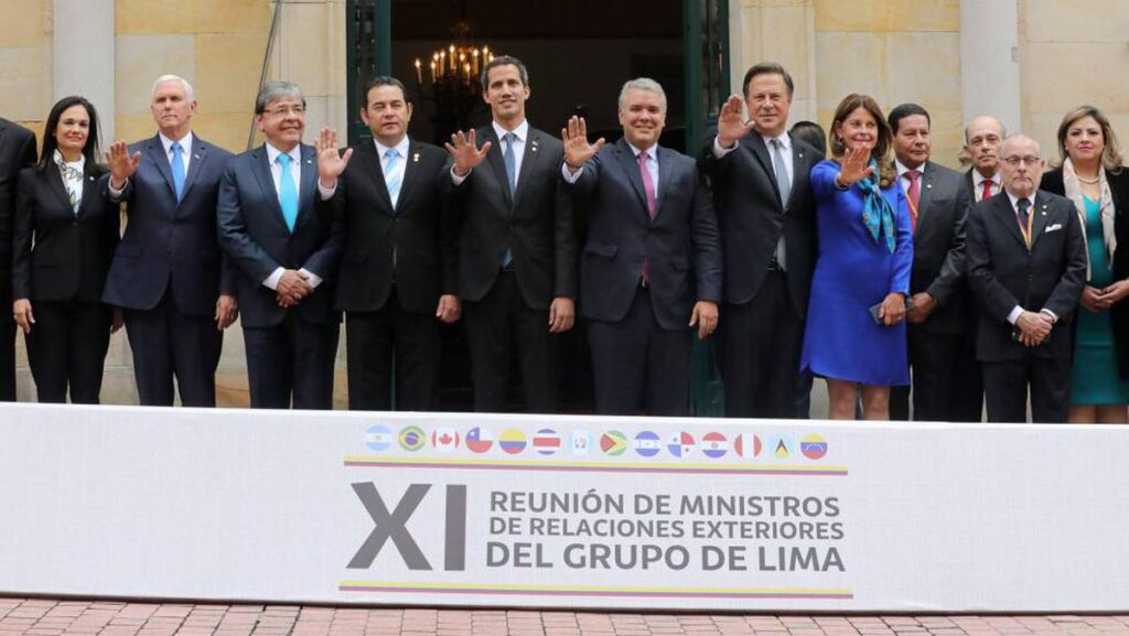 Dignidad contra vergüenza, la desaparición del Grupo de Lima 