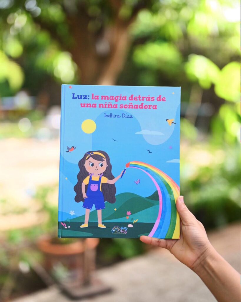 <strong>Indhira Díaz presenta libro de cuento infantil, Luz: la magia detrás de una niña soñadora</strong>