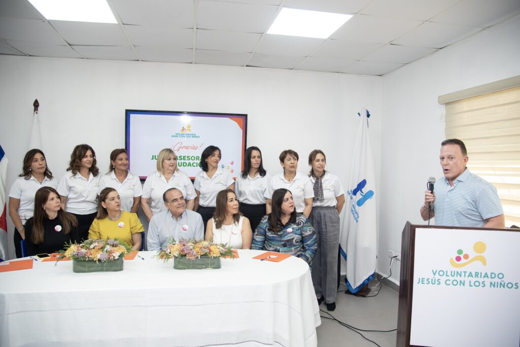 Anthony Galuccio reafirma su compromiso con el Voluntariado Jesús con los Niños