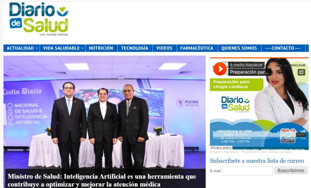 «Diario de Salud» gana premio por segunda ocasión como mejor portal de informaciones médicas
