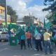Fuerza del Pueblo realiza contundente toque de banderas en la Cirsc.1 Santiago