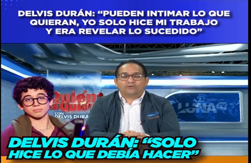 Denuncian Intento de Intimidación contra periodista Delvis Duran
