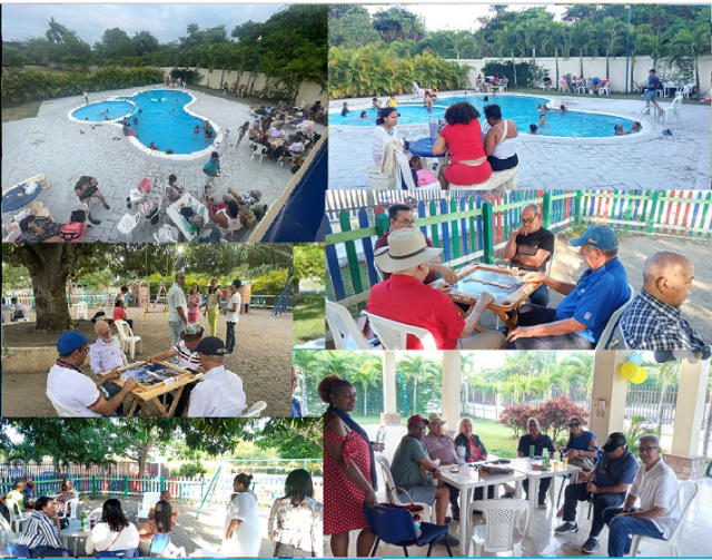 Periodistas y comunicadores se fueron al Club Recreativo en Semana Santa