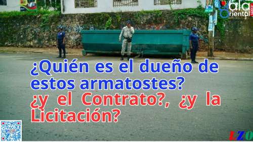 Denuncian Alcalde de Santo Domingo Este instala contenedores de basura sin licitación.
