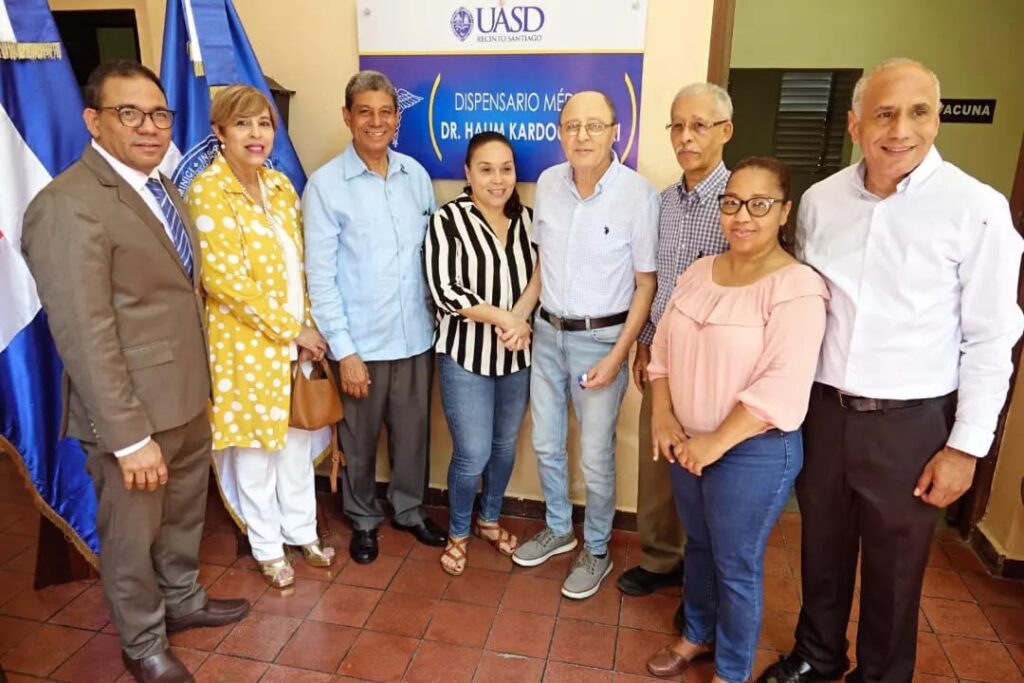 UASD Recinto Santiago designa Dispensario Médico honor Dr. Halim Kardoch Mitri