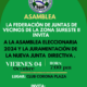 La Federación de Juntas de Vecinos Suroeste II invita a la Asamblea eleccionaria 2024.