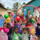 Llaniris Espinal dibuja sonrisas en el rostro de cientos de niños y niñas  de comunidades de Santiago