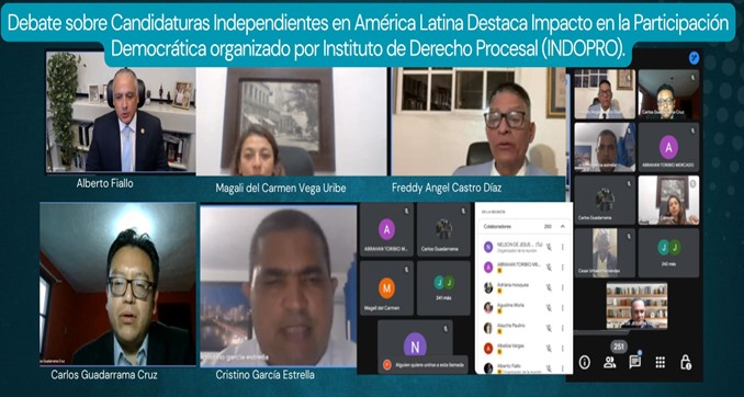 INDOPRO Organiza Exitoso Debate sobre Candidaturas Independientes en América Latina