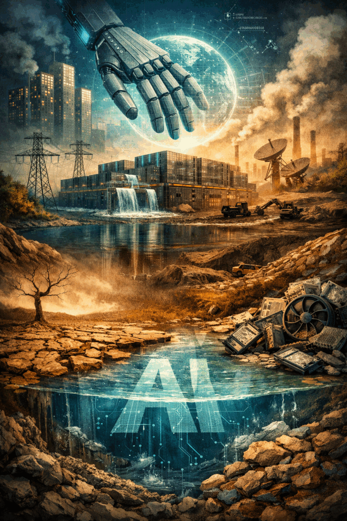 La Inteligencia Artificial y su Huella Invisible: El costo ambiental de la revolución digital