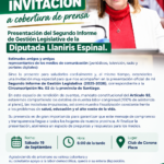 La diputada Llaniris Espinal presentará su Segundo Informe de Gestión Legislativa (2025-2026) ante su electores en Santiago