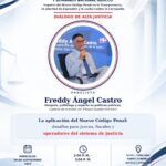 Freddy Ángel Castro cordinará Panel sobre los desafíos para los operadores del sistema de justicia del Nuevo Código Penal en seminario organizado por ADОCCO.